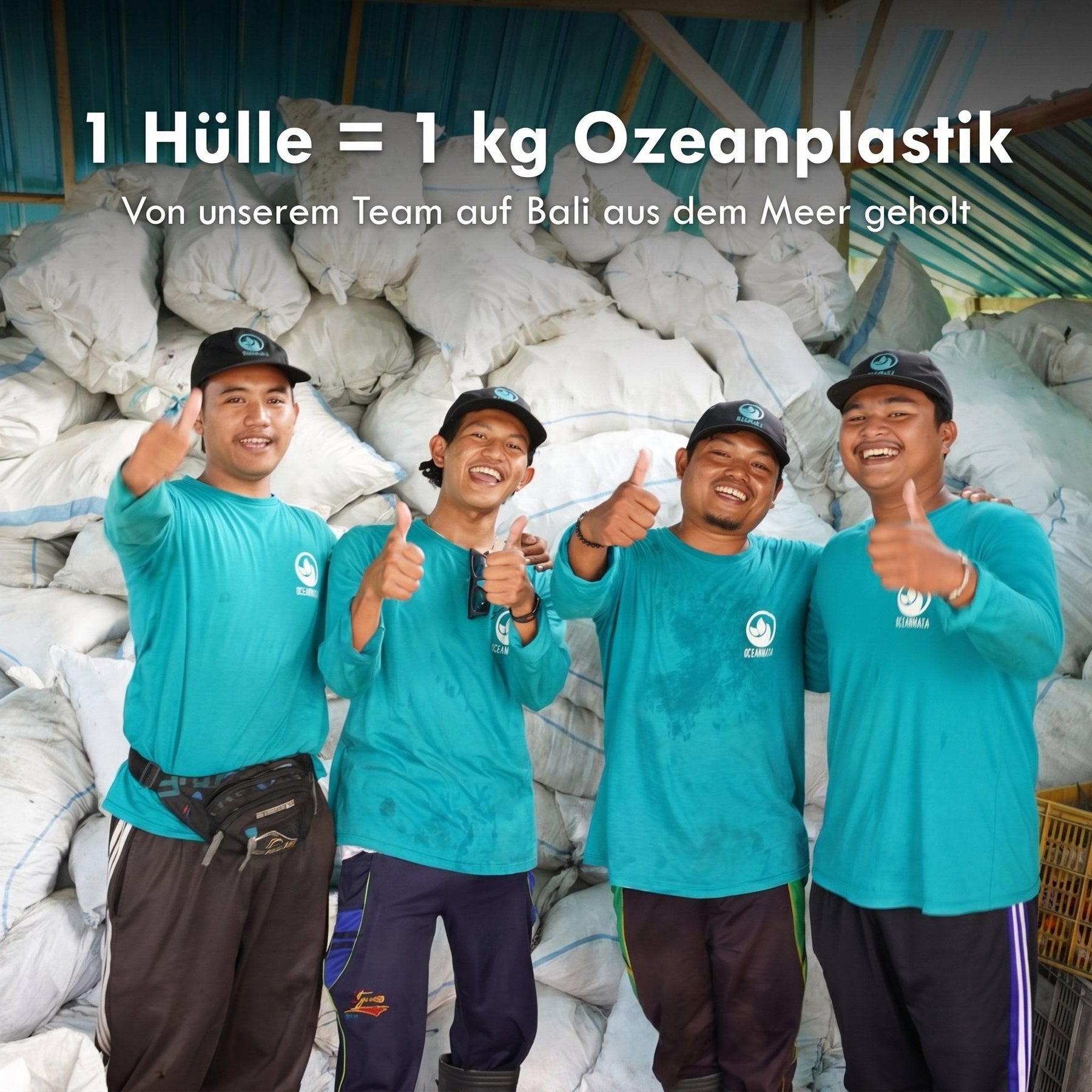 Nachhaltige Handyhülle iPhone 17 pro max Bilebilebile aus Ocean Plastic — Mission: 1 Hülle = 1 kg Ozeanplastik