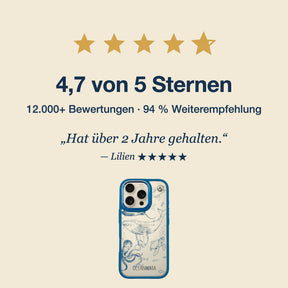 Nachhaltige Handyhülle iPhone 17 pro max Finni aus Ocean Plastic — Bewertungen