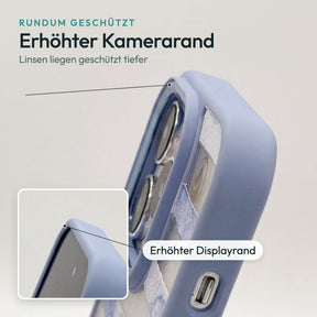 Samsung S25 Hülle - Welle - "Wave" — erhöhter Kamerarand und Displayrand
