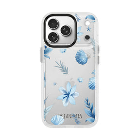 Nachhaltige Handyhülle iPhone 17 pro max Flowersandshells aus Ocean Plastic — Vorderseite
