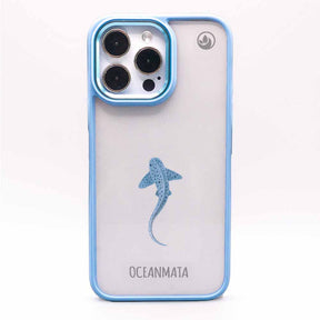 iPhone SE/7/8 Hülle - Leopardenhai blau - "BlueLeopard" - nachhaltig
