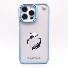 iPhone 13 pro Hülle - Orca blau - "OrcaFlow" - nachhaltig