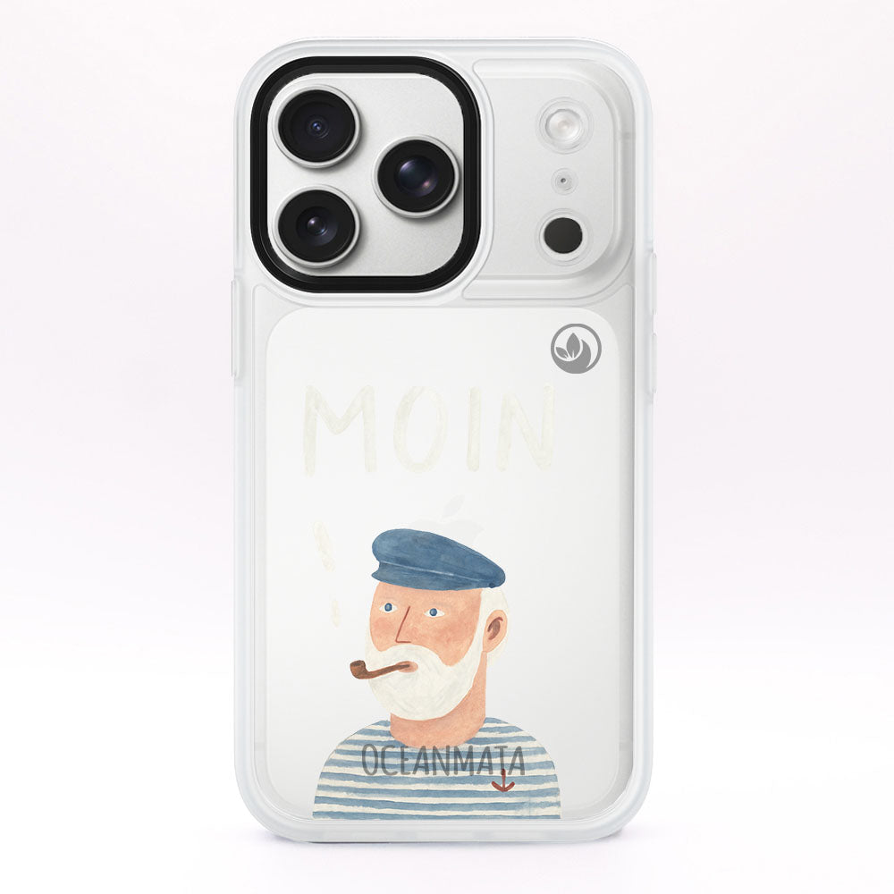 iPhone 17 pro max Hülle - Moin blau - "Ostfriese" - nachhaltig