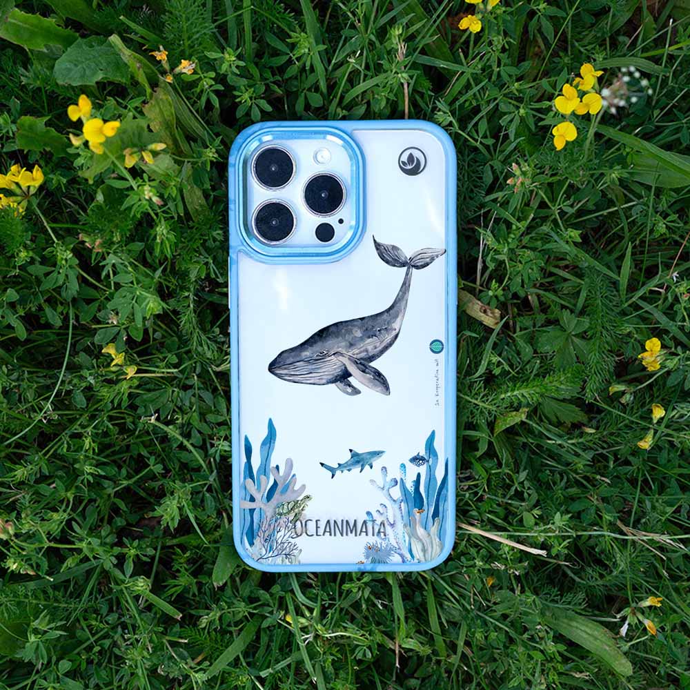 iPhone SE/7/8 Hülle - Meer blau - "Ocean" - nachhaltig