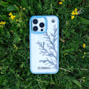 iPhone 17 pro max Hülle - Coral blau - "CoralBlue" - nachhaltig