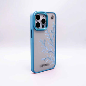iPhone 17 pro max Hülle - Coral blau - "CoralBlue" - nachhaltig
