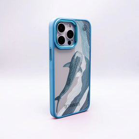 iPhone 15 Hülle - Walhai blau - "DeepWater" - nachhaltig
