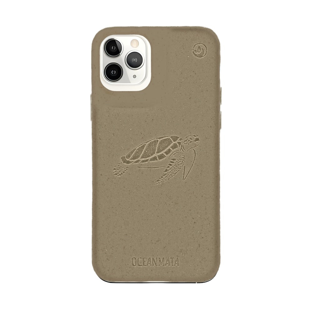 iPhone 11 pro Hülle - grün - "TURTLE" - nachhaltig