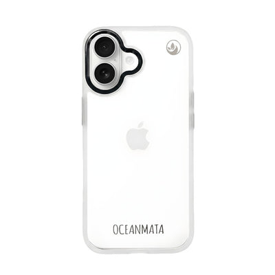 iPhone 17 Hülle - durchsichtig ozeanblau - nachhaltig