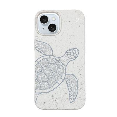 iPhone 15 Case - Colorful Turtle - "Kura-Kura" - Sustainable