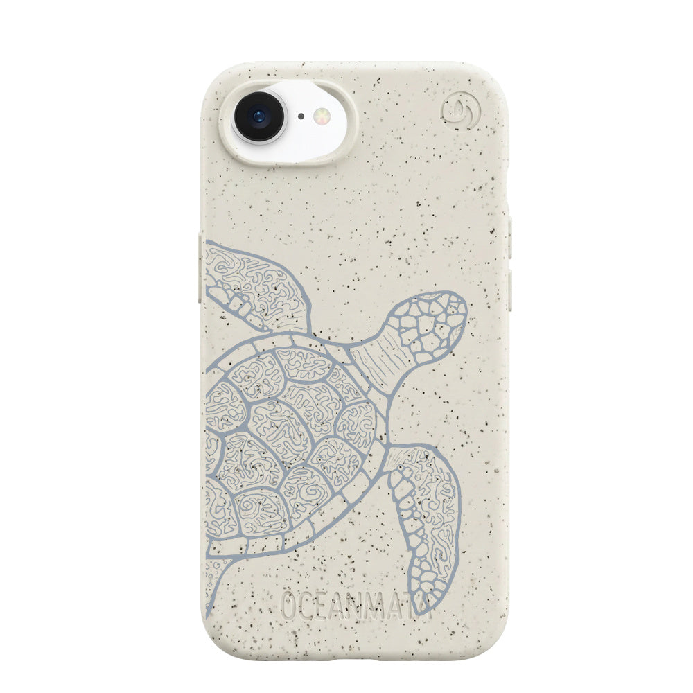 iPhone 16e Hülle - Schildkröte bunt - "Kura-Kura" - nachhaltig