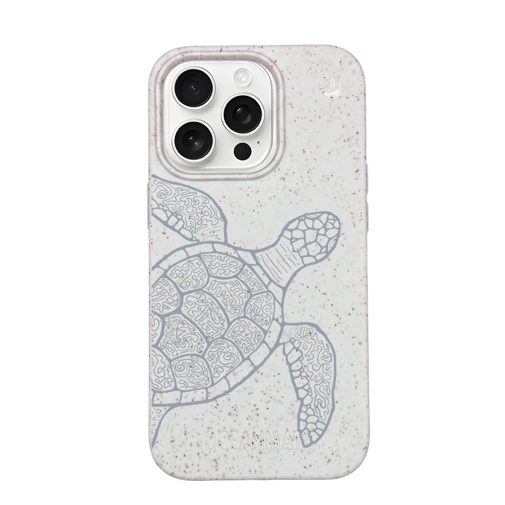 iPhone 16 pro max Hülle - Schildkröte bunt - "Kura-Kura" - nachhaltig
