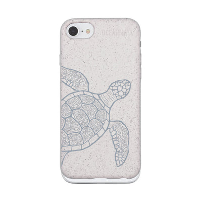 iPhone SE/7/8 Case - Colorful Turtle - "Kura-Kura" - Sustainable