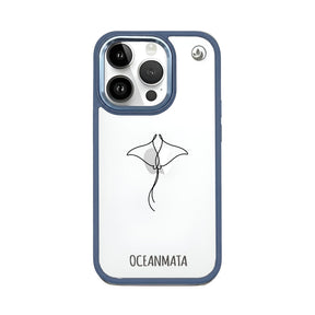 iPhone 14 pro case - Manta ray - "Mantaray" - sustainable