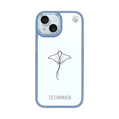 iPhone 15 Hülle - Mantarochen - "Mantaray" - nachhaltig