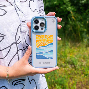 Samsung S25 Ultra Hülle - Meer blau - "Sun&Sea" - nachhaltig