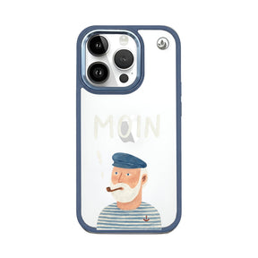 iPhone 14 Pro Max Case - Moin Blue - "Ostfriese" - sustainable