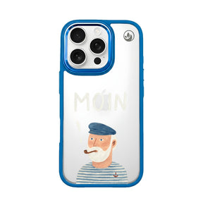 iPhone 16 Pro Case - North Blue - "East Frisian" - Sustainable