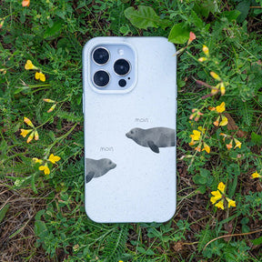 Biologisch abbaubare Handyhülle iPhone 12 mini Mooornin — kompostierbar — Bonus