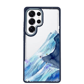 Nachhaltige Handyhülle Samsung S25 Ultra Mountainblue — Vorderseite