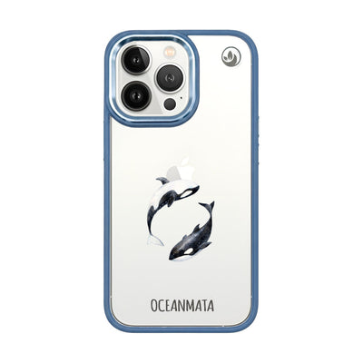 iPhone 13 pro Hülle - Orca blau - "OrcaFlow" - nachhaltig
