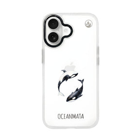 iPhone 17 Case - Orca Blue - "OrcaFlow" - sustainable
