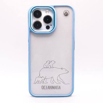 iPhone 11 Hülle - Eisbär - "Polar Bear Family" - nachhaltig