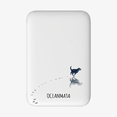 Powerbank MagSafe - "beachsiderun" - nachhaltig