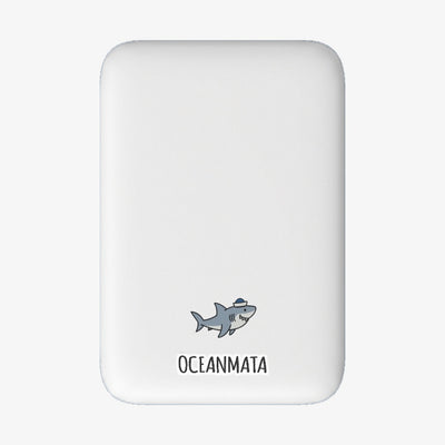 Powerbank MagSafe - "Captain Shark" - nachhaltig