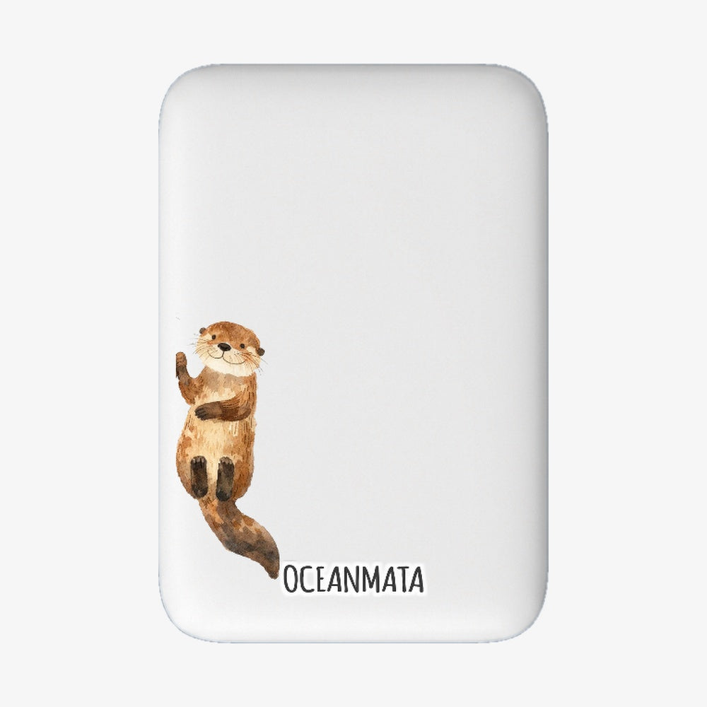 Powerbank MagSafe - "otterlove_right" - nachhaltig