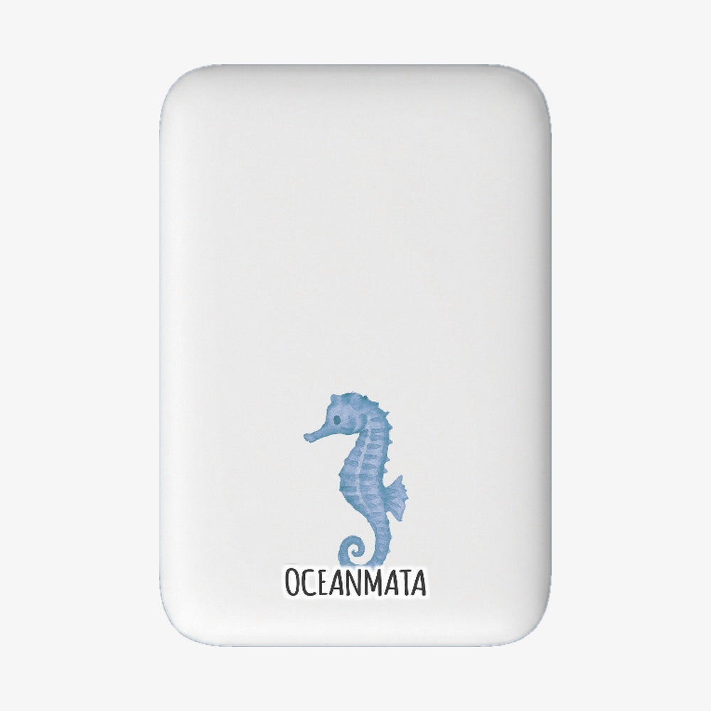 Powerbank MagSafe - "SeahorseTale" - nachhaltig