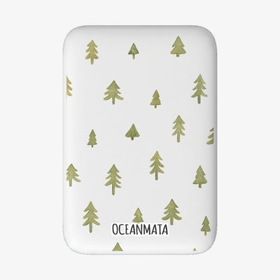 Powerbank MagSafe - "Winterwald" - nachhaltig
