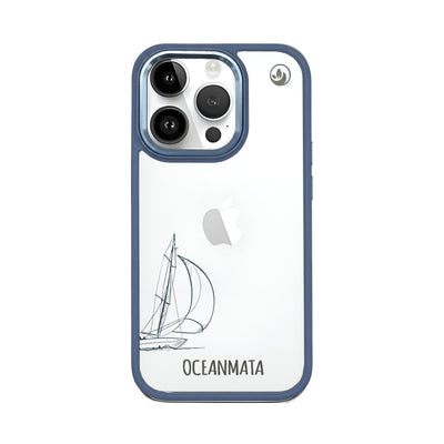 iPhone 14 pro Hülle - Lineart Wal - "Raumschot" - nachhaltig