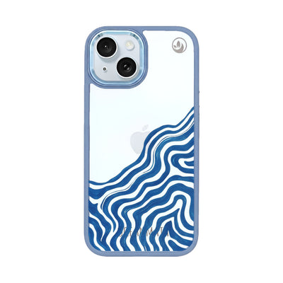 iPhone 15 Hülle - Welle abstrakt - "Summerwave" - nachhaltig