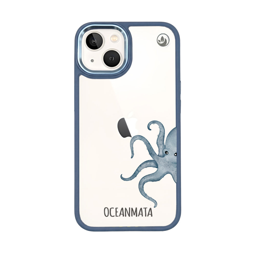 iPhone 13 Case - Octopus blue - "TentacleTheory" - sustainable
