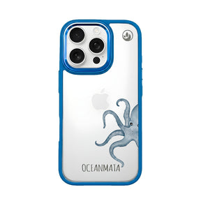 iPhone 16 Pro Case - Octopus Blue - "TentacleTheory" - sustainable