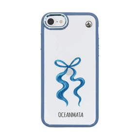 iPhone SE/7/8 Case - Blue Bow - "tideknot" - Sustainable