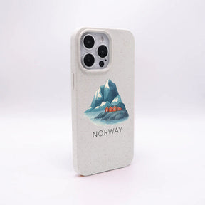 iPhone 11 pro Hülle - Norwegen weiß - "Norway" - nachhaltig