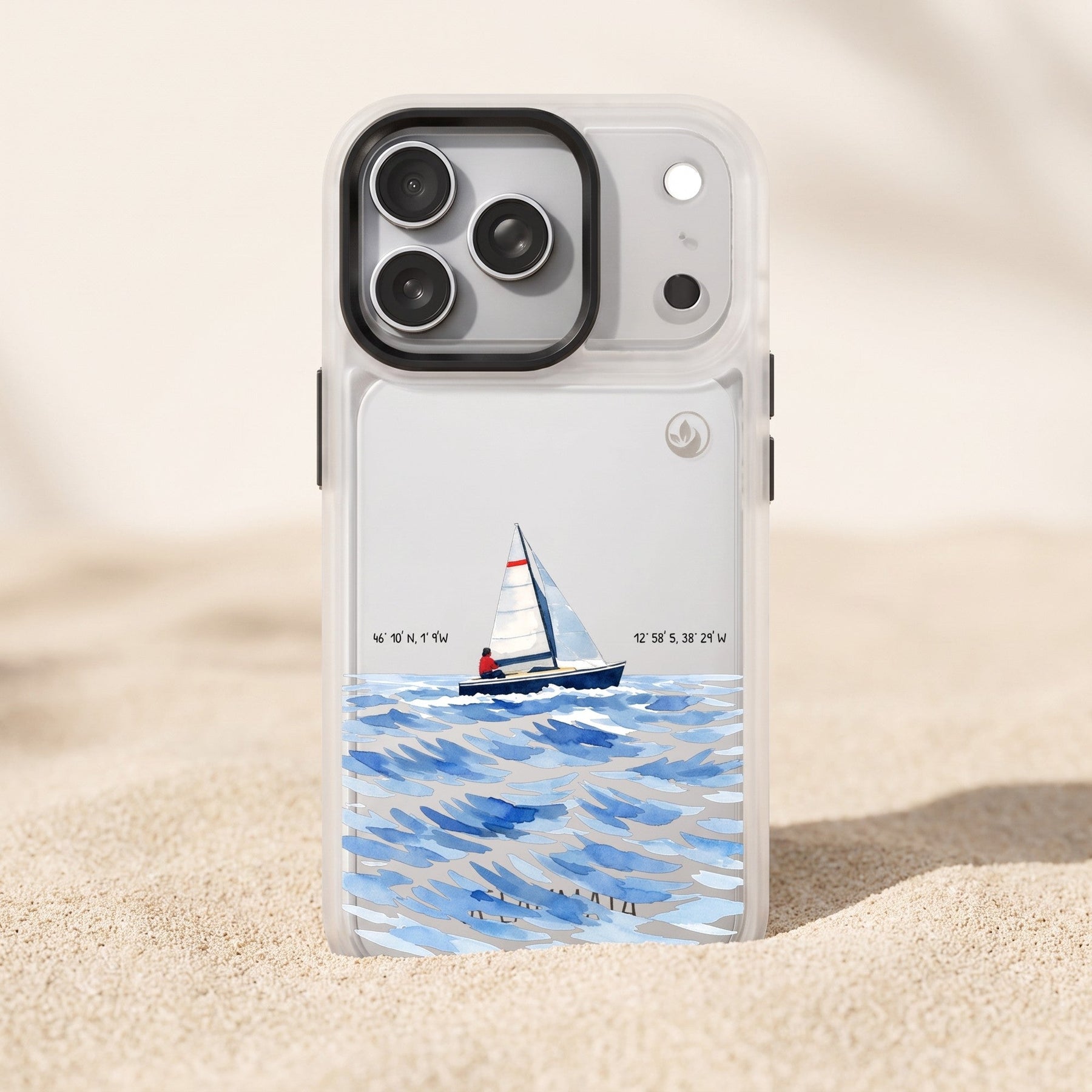 Nachhaltige Handyhülle iPhone 11 Towardsthehorizon aus Ocean Plastic — Freisteller