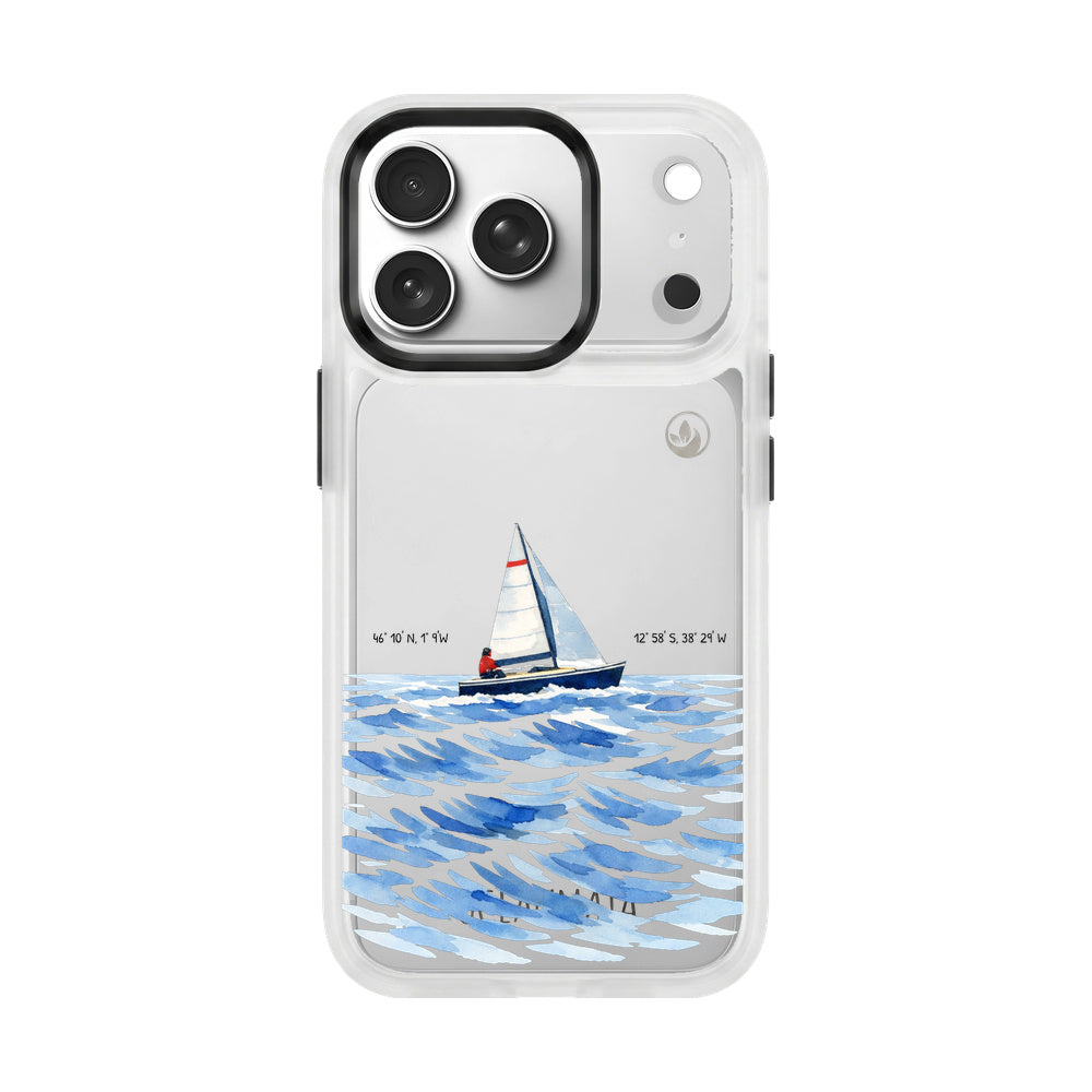 iPhone 18 Pro / 17 Pro Hülle - "towardsthehorizon" - nachhaltig