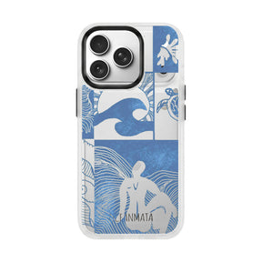 Nachhaltige Handyhülle iPhone 17 pro max Wavesofbalance aus Ocean Plastic — Vorderseite