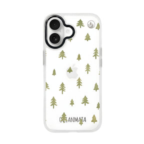 iPhone 17 Case - Winter white - "Winter Forest" - sustainable