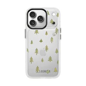 iPhone 17 Pro Case - Winter White - "Winter Forest" - Sustainable