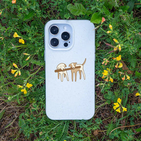 Biologisch abbaubare Handyhülle iPhone 16 pro max Wuff — kompostierbar — Bonus