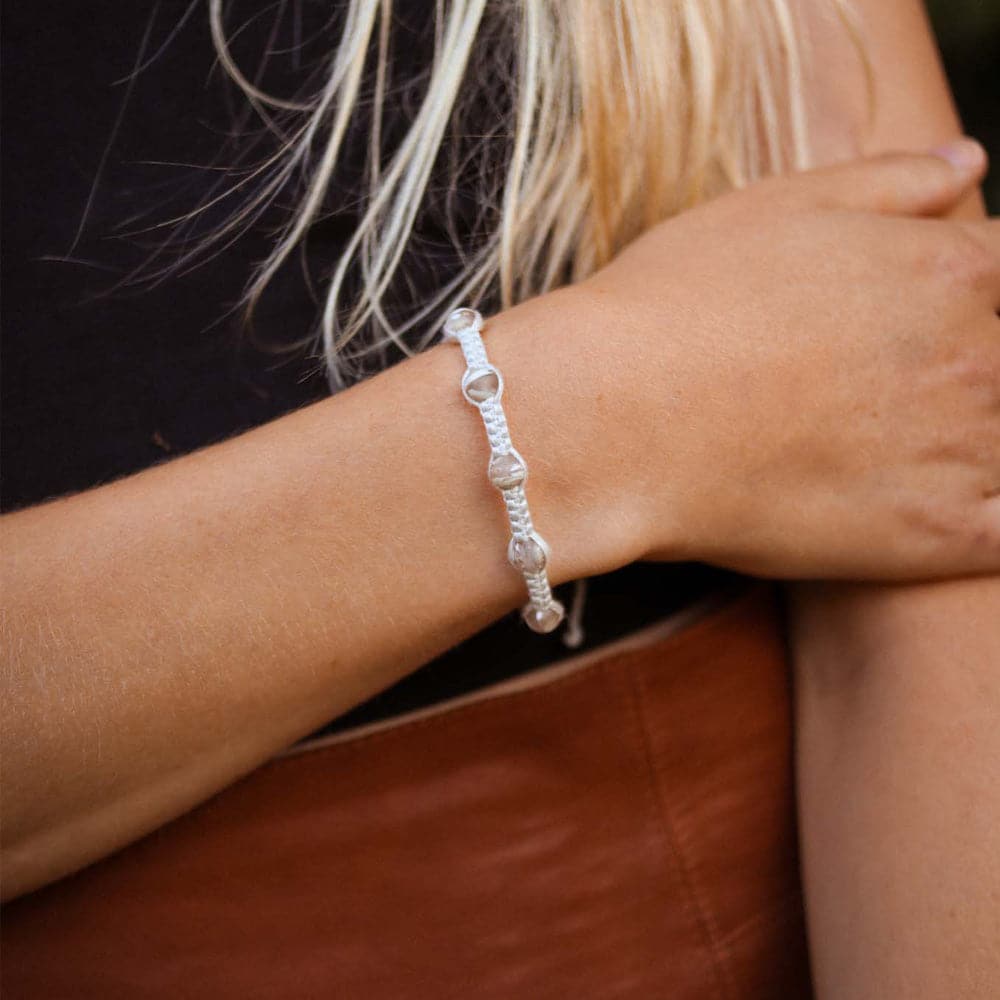 Armband weiß "MANTA"