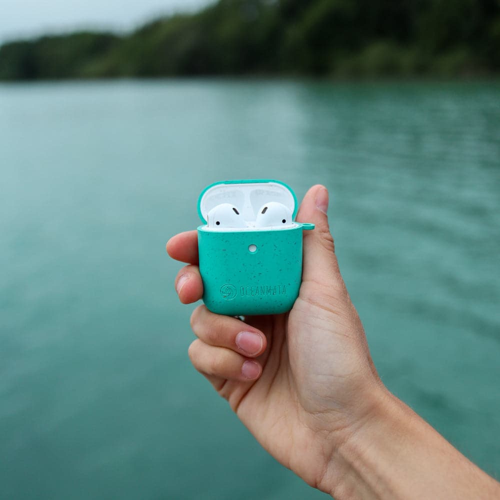 nachhaltige AirPod Case 1/2 - Hülle - türkis