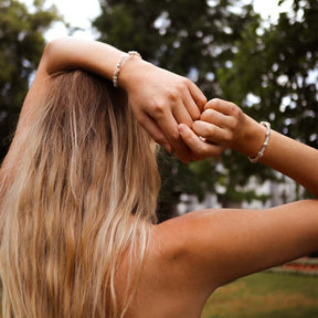 Armband weiß "MANTA"